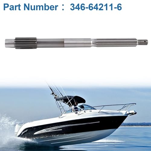 XINNIKESI Watercrafts Propulsion Boat Marine Propeller Drives Shaft for 25HP 30HP Outboards Vessels 2/4 Strokes Motors 346-64211-6 Outboards Propeller Shaft