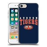 Head Case Designs Officially Licensed Auburn University AU Auburn Tigers Soft Gel Case [Military Grade Protection] Compatible with Apple iPhone 7/8 / SE 2020 & 2022