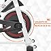 HOMCOM Bicicleta Estática Bicicleta de Fitness Pantalla LCD Asiento y Manillar Ajustable...