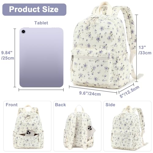 Image of Girls Backpack for Kids Elementary Bookbag Girly School bag Children Laptop Bag