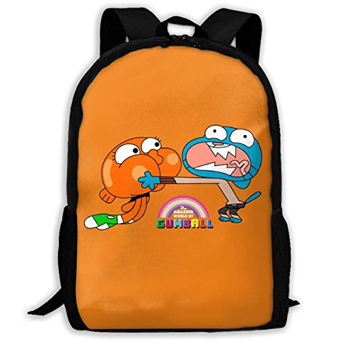 Mochila Escolar  Travel Hiking The Amazing World of Gumball Brother Backpacks Waterproof