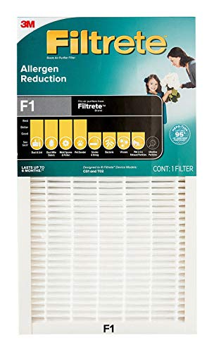 Filtrete Allergen Reduction HEPA-Type Room Air Purifier Filter FAPF-F1-A F1
