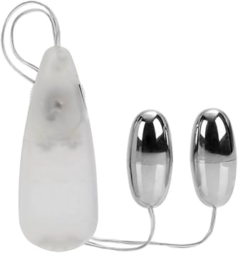 Pulsing Double Silver Bullets Soft Surface Targeted Egg Vibe Tool Ergonomic Shape CBA93929