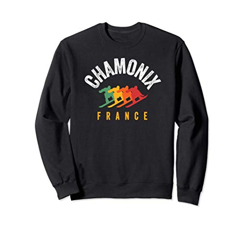 Chamonix FR Ski France Snowboard French Alp Mountain Gear Sweatshirt Cover
