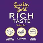 USDA Certified Organic Extra Virgin Olive Oil - Infused with toasted Garlic Low FODMAP by Garlic Gold 250 ML (Pack of 2)