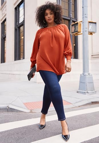 Women's Plus Size Tall Butter Denim Skinny Jean4