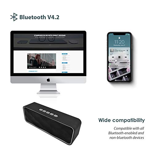 Altoparlante portatile Bluetooth. Altoparlante