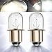Podoy 780287001 Flashlight Bulbs for Ryobi Ridgid 18V Flashlight P704 P703 P700 (2 Pack)