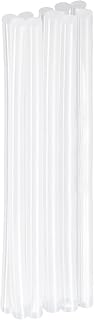 HARFINGTON 10pcs Hot Glue Sticks 0.28" Dia x 5.91" Long EVA Mini Hot Melt Adhesive Glue Stick for Hot Melt Gun Wood Plastic Glass Flowers Fabrics Foam, Clear
