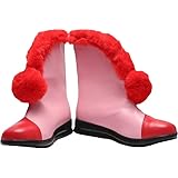 [Kossyo] 才羽モモイ コスプレ 靴 才羽 モモイ コスプレ用 ブーツ 23.5CM 下駄 シューズ 長靴 コスプレ クリスマス ハロウィン