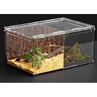 Amazon | Kziazoi レプタイルボックス 爬虫類 飼育ケース 虫かご 大