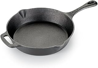 T-fal E83405 Pre-Seasoned Nonstick Durable Cast Iron Skillet / Fry pan Cookware, 10.25-Inch