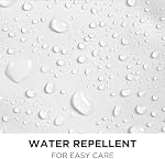 Hookless It's A Snap! Plastic PEVA Snap-in Replacement Shower Curtain Liner for Hookless Curtain with Sheer Window, 70" x 54", Water-Repellent, Easy Install, Frost