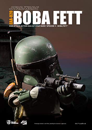 Beast Kingdom Star Wars Episode V: Egg Attack Eaa-020 Boba Fett Action Figure #TOP6