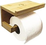 ✅Design: Die Ablage bietet platz für Pflanzen, Duftkerzen, Handys usw... Das Design passt zu jedem Einrichtungsstil und die seitliche Hakenkonstruktion verhindert ein Abrutschen der Papierrolle!