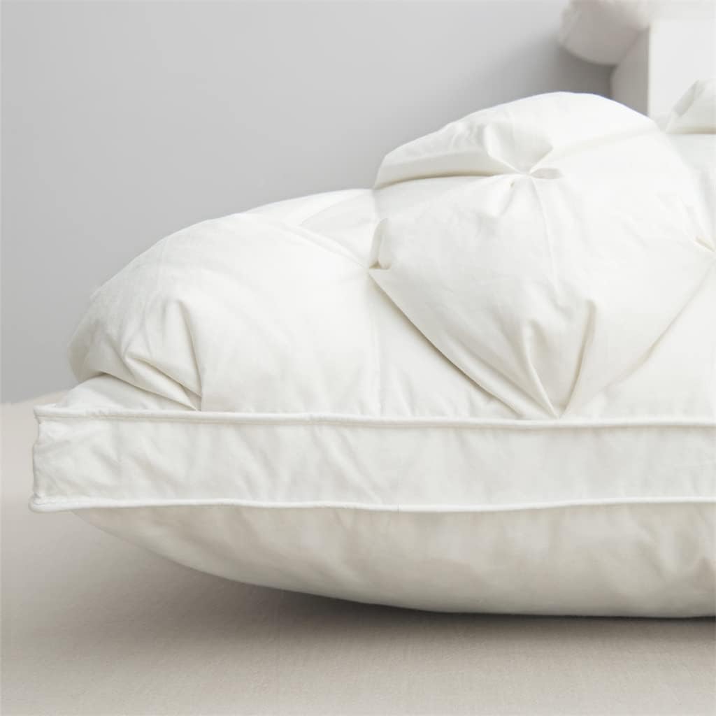 JSEIAJB 枕 3D スタイル 長方形 ホワイト フェザー ダウン