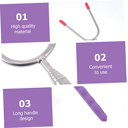 GANAZONO 5Pcs Garfo De Churrasco Telescópico Grelha Ao Ar Livre Cachorros-Quentes Vegetarianos Vara