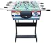 CARACHOME Mesa multijuego Plegable 4 en 1, Mesa de Billar/Air Hockey/Mini Mesa...