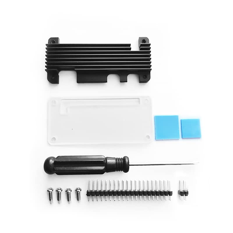 7mm Aluminumn Alloy Heatsink Radiator Dedicated Aluminum Heatsink Cooler for Raspberry Pi Zero 2W Heat Dissipation for Raspberry Pi Zero 2W / Zero W/Zero image 5