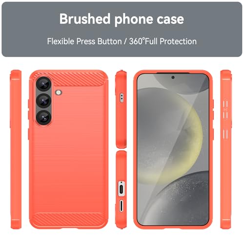 Coque Samsung S25 Plus rouge anti-choc et anti-rayures - 2