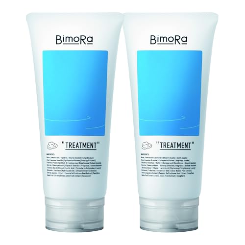 BimoRa(ビモラ) トリートメント 2本セット メンズ ヘアケア ヒト幹細胞 コンディショナー リンス ハチミツ ヘアケア 男性 女性 頭皮ケア 保湿 ダメージケア 日本製 (2本)