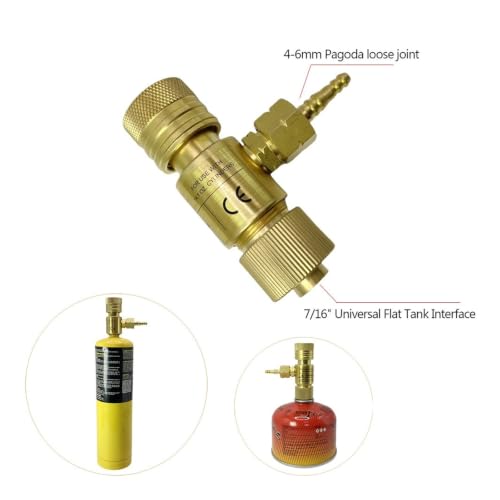 Détendeur oxygène cuivre anti-explosion régulation de pression stable valve 7/16 - 3