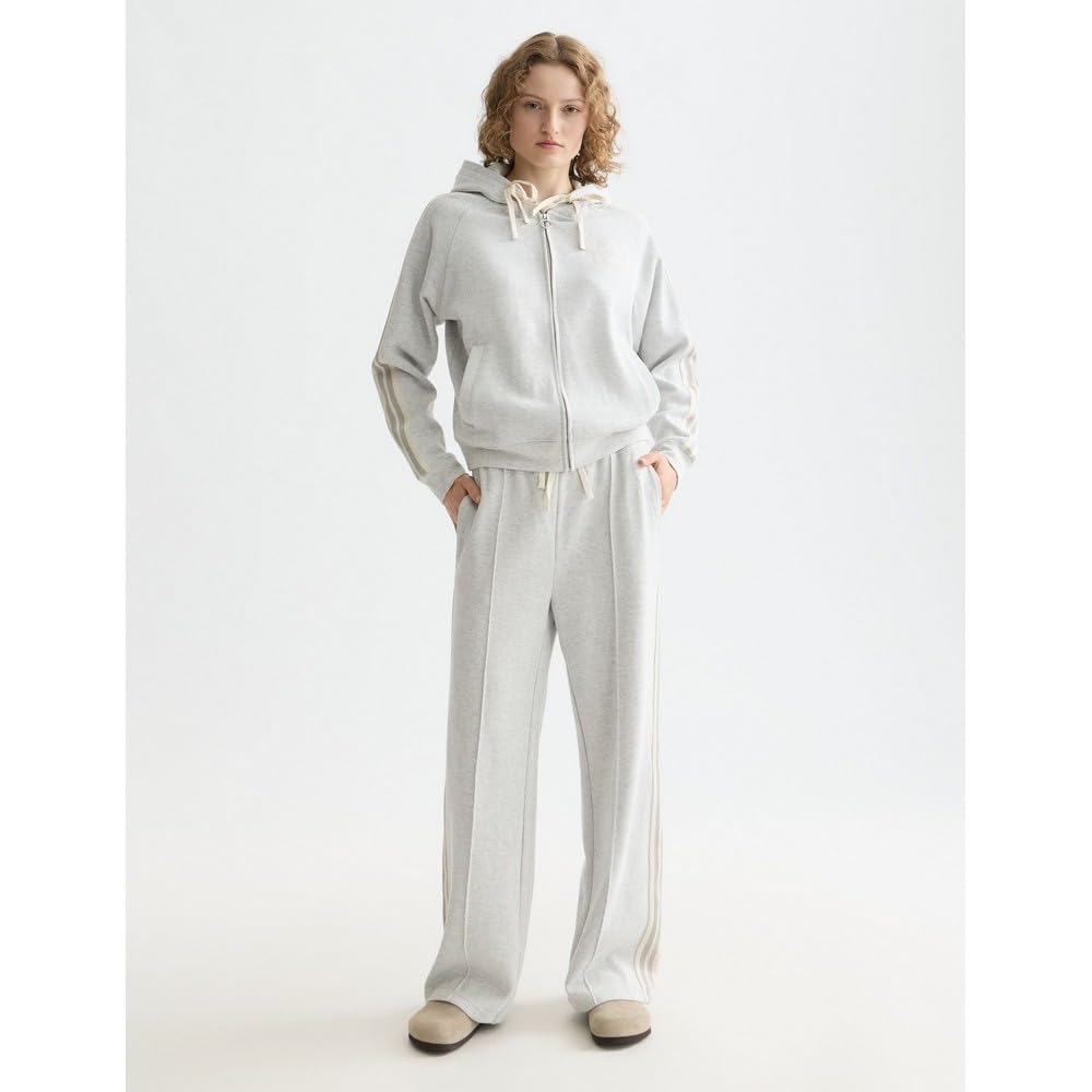 Scotch & Soda Zip Through Interlock Hoodie Sudadera con Capucha para Mujer