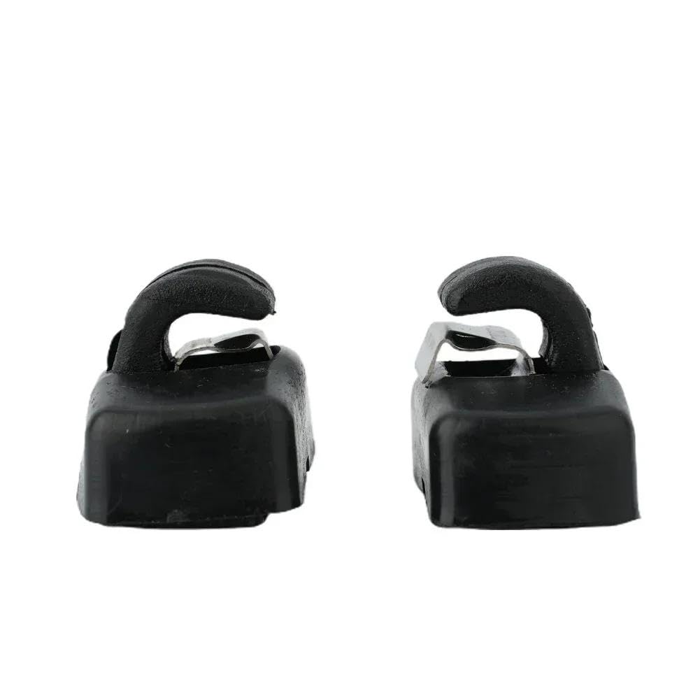 2x Support de pare-soleil Clip Noir Compatible avec VW Transporter T5 Amarok Passat Caddy Golf Bora Polo Sharan Touran Skoda Octavia Superb Seat Ibiza Leon Toledo 3B0857561B