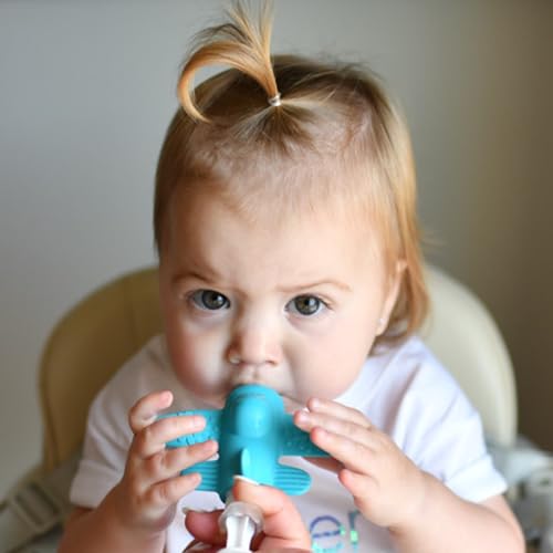 Image of Teether & Medicine Dispenser Duo, Jet