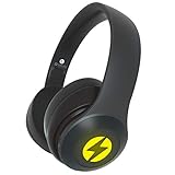 Bluetooth 5.0 Headphones, Dualpow Wireless Over Ear Headset 24H Playtime Foldable Auto Pairing Wired/Wireless Deep Bass Microphone Compatible with iPhone/Android/ipad/Tables/TV (Black DUALPOW)