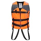 Schwimmweste, 100N Rettungsweste Schwimmhilfe für Erwachsene & Kinder, Anpassbares Logos, Leichte Auftriebsweste Herren & Damen, Prallschutzweste für Jetski, SUP, Wasserski, Kajak, Wakeboard