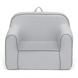 iComfort Memory Foam Chair for Kids for Ages 18 Months and Up, Grey