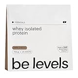 Proteínas Whey Isolated para Masa Muscular Sabor Choco Negro 750g de Suero Aislada Protein Powder Isolate Baja en Carbohidratos y Grasa Proteína Hidrolizada en Polvo Sin Gluten be levels