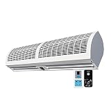 YOON Grille De Ventilation Facile À Nettoyer, Rideau d'air Intérieur Commercial, Réglage À 2 Vitesses (y Compris Télécommande), Opération Facile, Silencieux Et Économe en Énergie (Size : 1200mm)
