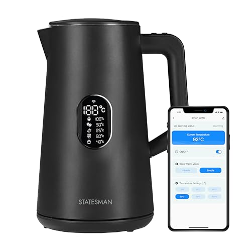Image of Statesman 1.5L Smart Digital Kettle, Black