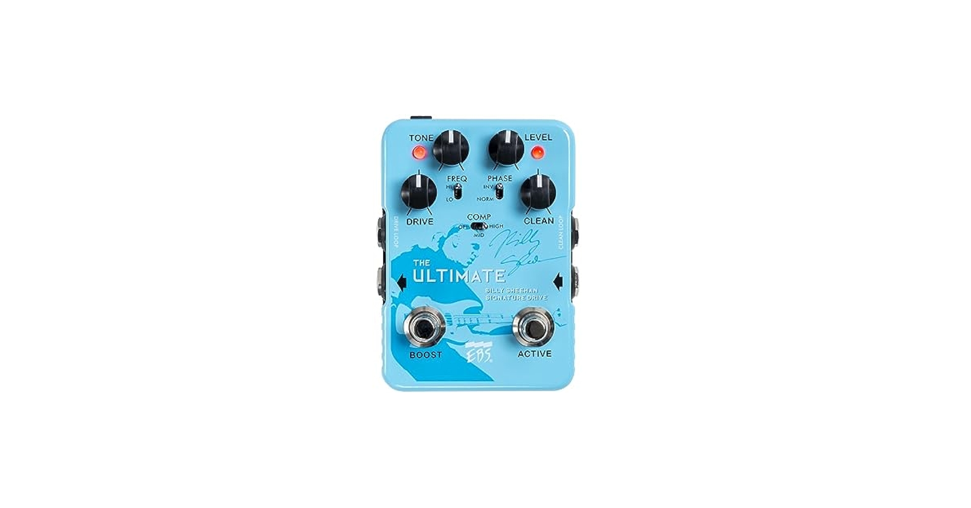 Amazon.com: EBS Billy Sheehan Ultimate Signature Drive Pedal