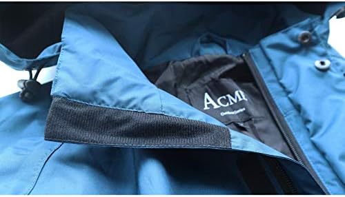 Acme Projects Men's Waterproof Rain Suit, Lightweight Breathable Jacket and Pants Set, 10,000mm Seam Sealed Rain Gear for Hiking, Fishing, Cycling - 5