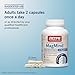 Jarrow Formulas Magnesium L-Threonate, MagMind Stress Resistance with L-Theanine and Rhodiolife, High Absorption Magnesium, Stress Relief and Mood Support, 60 Veggie Capsules, Up to a 30 Day Supply