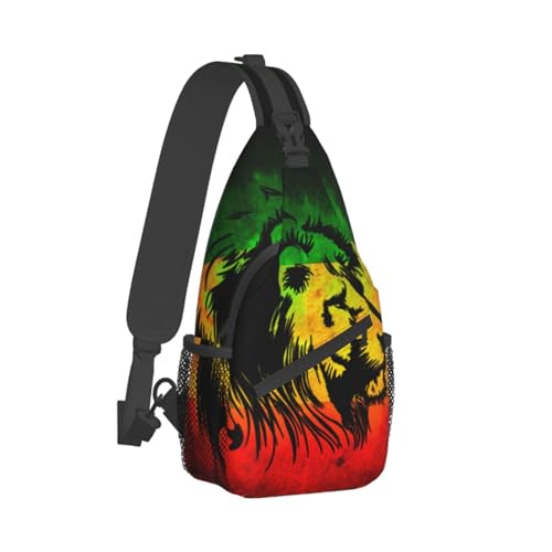 Morrales Crossbody Negro Ajustable para Senderismo miniatura 2