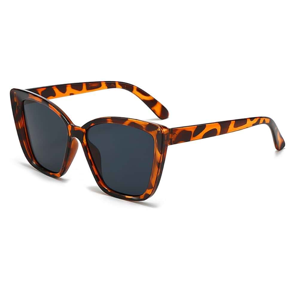 Azoxus Large Cat Eye Sunglasses Chic Wide Frame Retro Oversized Shades Women Sunglasses