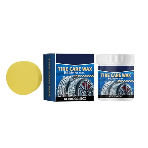 Uqezagpa Solución avanzada de limpieza de ruedas premium que elimina rápidamente la suciedad y la suciedad, apto para motocicletas, bicicletas, cuidado de neumáticos, extracto de café, apósito de