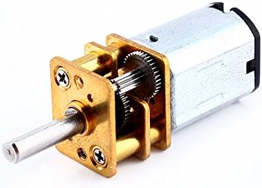 Mini High Torque 6V 50/100/ 150/200/ 300RPM with Metal Gearbox Replacement N20 for RC Car, Robot Model, DIY Engine Toys