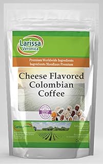 Cheese Flavored Colombian Coffee (Gourmet, Naturally Flavored, Whole Coffee Beans) (4 oz, ZIN: 548953)