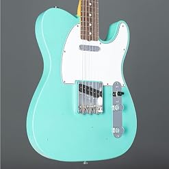 Fender ’60s Telecaster Journeyman/Closet Classic RW Seafoam Green #R130007 – Guitare Électrique - Les Beatles, Paul McCartney, John Lennon, RIngo Starr, George Harrison Fender '60s Telecaster Journeyman/Closet Classic RW Seafoam Green #R130007 - Guitare Électrique – Image 6