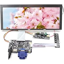 10.3 inch CLAA103WA01 XN 1280x480 800nit IPS LCD Bar Screen and VGA AV Controller Board