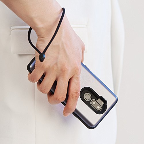 Toru Cx Pro Case For Lg G7 / Lg G7 Thinq, With Card Holder | Slim Protective Cover With Hidden Credit Cards Wallet Flip Slot Compartment Kickstand | Include Mirror, Strap, Usb Adapter - Black #TOP4