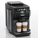 Siemens Kaffeevollautomat EQ600 iAroma, 6 Getränke, Doppeltassenfunktion, XL-Getränke bis zu 480ml, Kannenfunktion, entnehmbare Brüheinheit, einfache Reinigung, Keramikmahlwerk, Schwarz, TP601E09