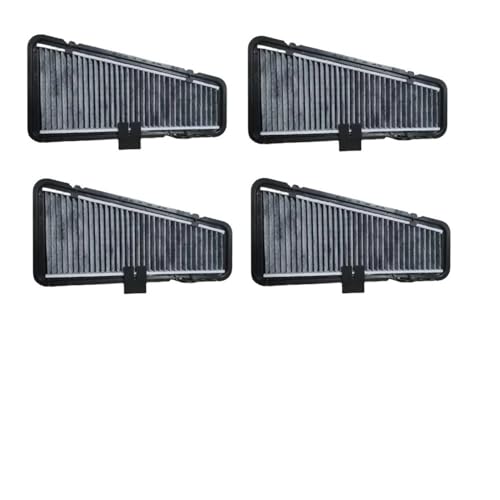 Filtre extérieur pour climatisation Q5 8R, kit 4 pièces style B haute capacité de rétention