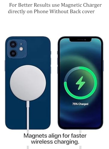 Image of New Magnetic Wireless Charger for iPhone,MagSaf Fast Charger USB C 15W,Qi Type C Wireless Charging Compatible with iPhone 17 /17 pro /17 Pro max /16 /16 Plus /16 Pro /16 Pro Max /15 /14 /13 /12 Series(White)