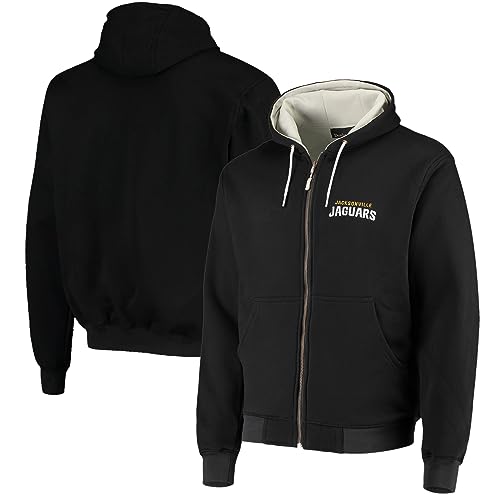 dunbrooke Men's NFL Craftsman Thermal-Lined Full-Zip Hoodie